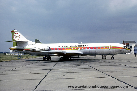 Air Zaire Sud Caravelle 9Q-CLC