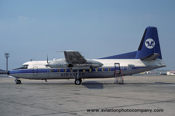 Air Alpes Fokker F-27-400 OO-SBP