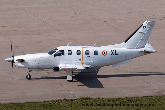French Air Force SOCATA TBM.700 93/XL at Eindhoven (2015)