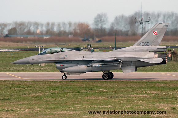 Polish Air Force Lockheed F-16C 4066 at Frisian Flag Leeuwarden (2015)