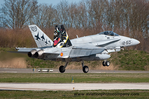 Spanish Air Force McDonnell Douglas EF-18M C.15-34 at Leeuwarden (2015)