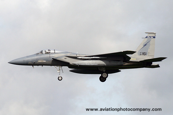 USAF Florida ANG 159 FS McDonnell Douglas F-15C EAgle 86-0161 at Leeuwarden (2015)
