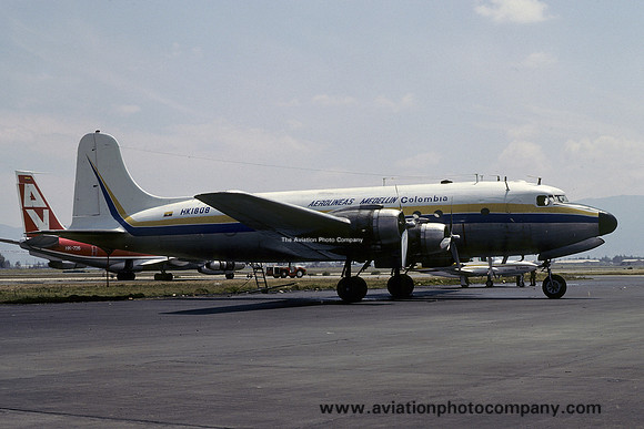 Aerolineas Medellin Douglas SC-54D Skymaster HK-1808 (1979)