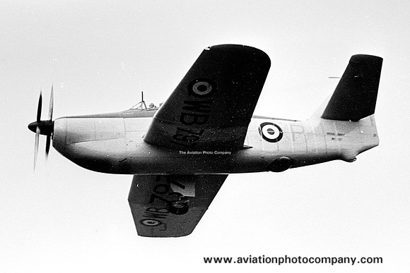 Royal Navy Blackburn YB.1 WB797 Air to Air