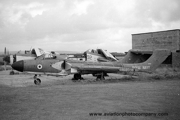 Royal Navy SAH De Havilland Sea Vixen XF828 (1967)