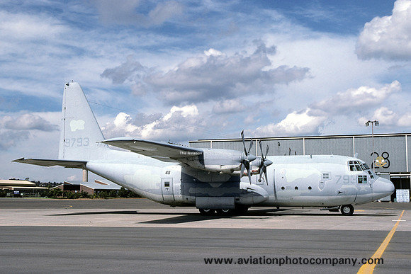 South African Air force Lockheed C-130F Hercules 411 (ex US Navy 149793) (1996)
