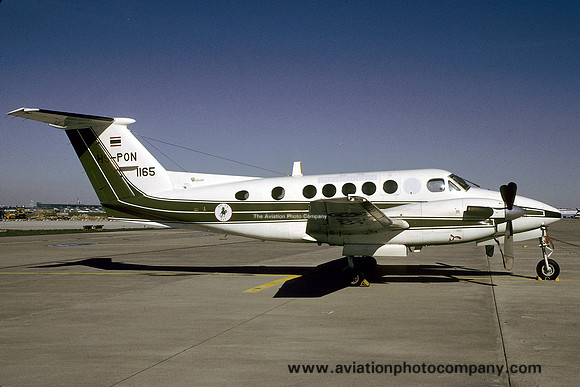 Thai Army Beech King Air 200 PON1165 (1997)