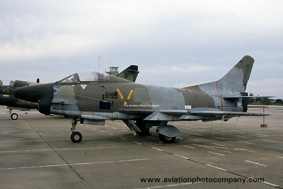 German Air Force FIAT G-91R 32+85 Stored at Ota, Portugal (1998)