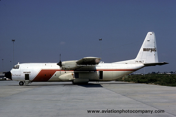 Merpati Lockheed L-100 Hercules PK-MLT (1987)