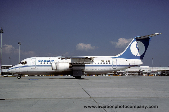 Sabena BAe 146 OO-DJG (1994)