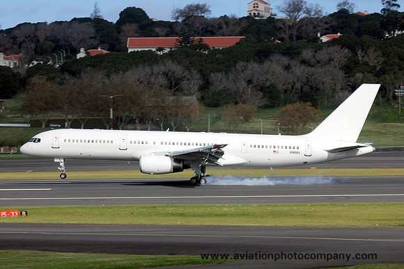 USAF AFSOC 227 SOF Boeing C-32B 00-9001 at Lajes (2012)