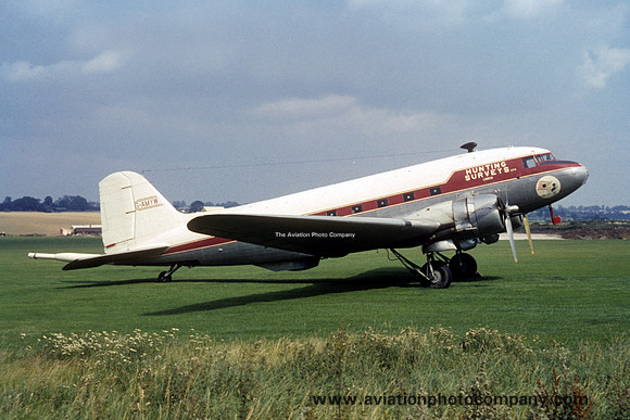 Hunting Surveys Douglas DC-3 G-AMYW
