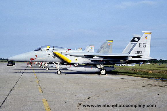 USAF 33 FW 59 FS McDonnell Douglas F-15C Eagle 86-0162/EG (1992)