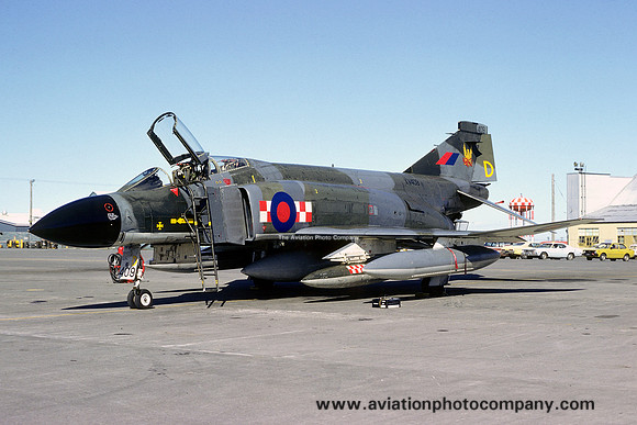 RAF 56 Squadron McDonnell F-4M Phantom FGR.2 XV409/D at Keflavik (1978)