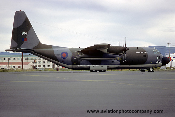 RAF Lyneham Transport Wing Lockheed C-130K Hercules C.1 XV304 (1978)