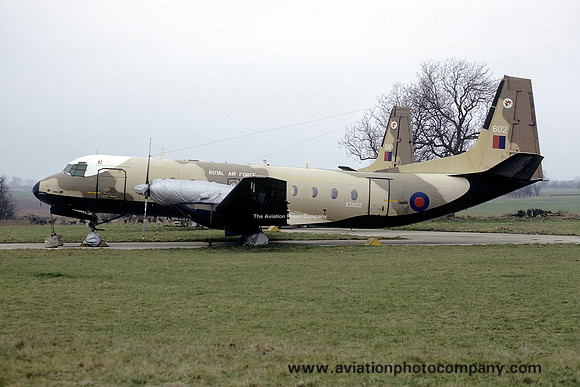 RAF 46 Squadron Avro Andover C.1 XS602 (1976)