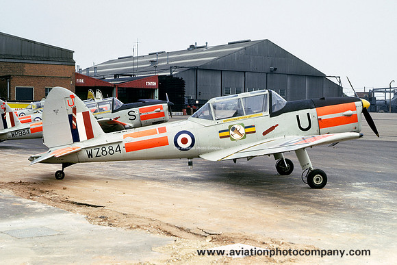 RAF East Midland UAS DHC Chipmunk T.10 WZ884/U (1973)