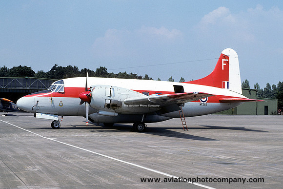 RAF 6 FTS Vickers Varsity T.1 WF369/F (1975)