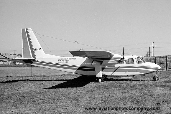 Islander Aircraft Sales BN-2 Islander VH-ISC (1971)