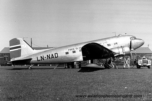 Fred Olsen Transport Douglas C-47 Dakota LN-NAD