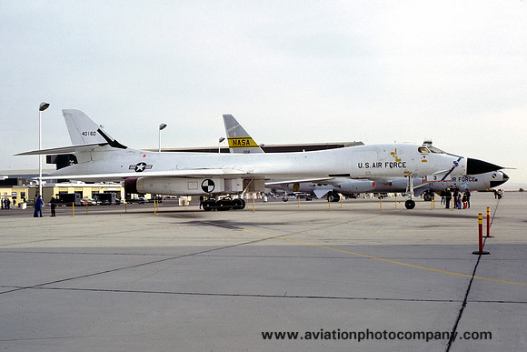 USAF AFFTC Rockwell B-1B 74-0160 at Edwards AFB (1977)