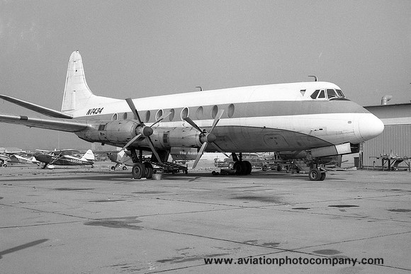 Vickers Viscount 745 N7434 (1969)