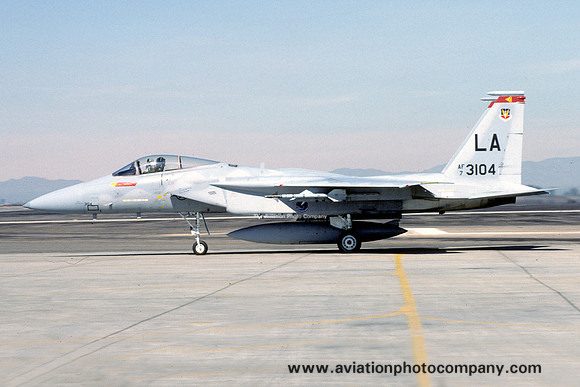 USAF 405 TTW 426 TFS McDonnell Douglas F-15A 73-0104/LA (1985)