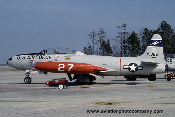 USAF Florida ANG 159 FIS Lockheed T-33A 53-5325 (1985)