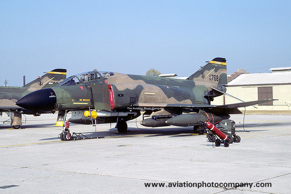 USAF Georgia ANG 128 TFS McDonnell F-4D 66-7768 (1984)
