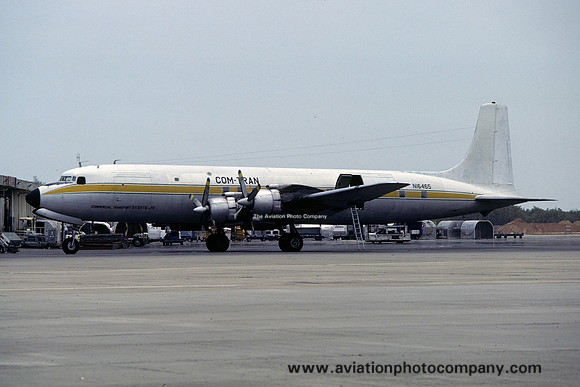 Com Tran Douglas DC-7 N16465 (1979)