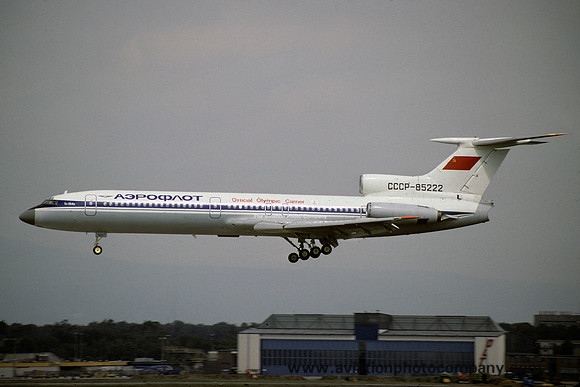 Aeroflot Tupolev Tu-154B CCCP-85222 (1978)
