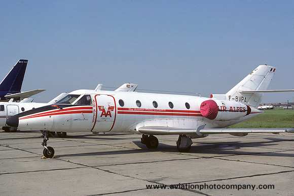 Air Alpes Aerospatiale Corvette F-BVPA
