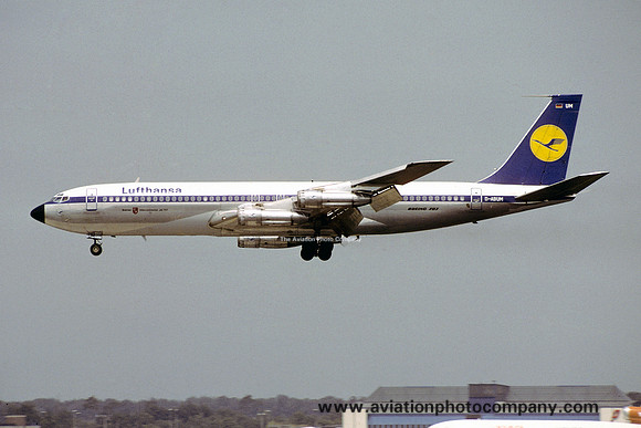 Lufthansa Boeing 707-300B D-ABUM (1979)