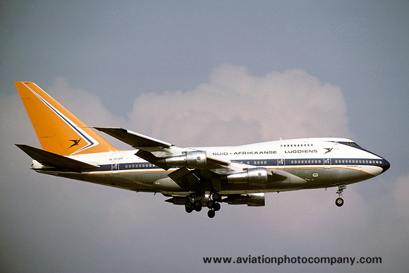 South African Airlines Boeing 747SP ZS-SPF (1979)