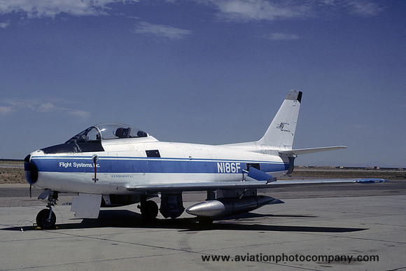 Flight Systems Inc North American F-86E N186F (1977)
