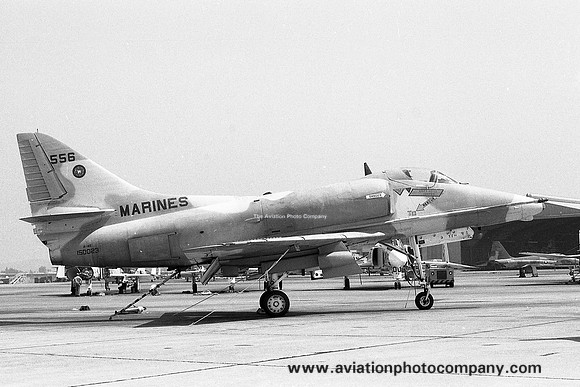 US Marines Fighter Weapons School Douglas A-4E Skyhawk 150023 (1976)