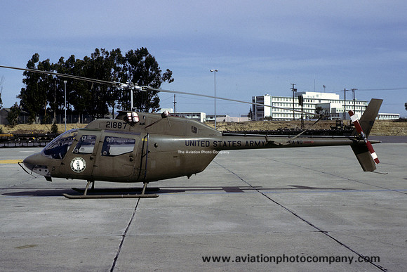 US Army California ArNG Bell OH-58A Kiowa 73-21887 (1978)