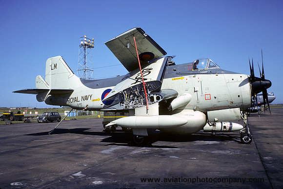 Royal Navy 849 Squadron Fairey Gannet AEW.3 XL494/LM (1977)
