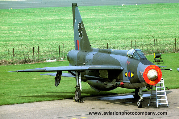 RAF 11 Squadron English Electric Lightning F.3 XP737/N (1979)
