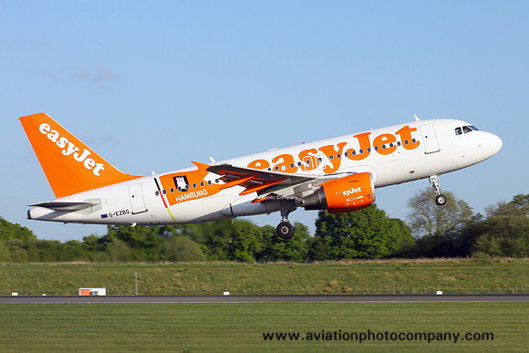 easyJet Airbus A319-100 G-EZBG (2016)