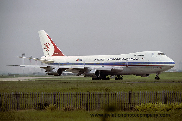 Korean Airlines Boeing 747-200 HL7411 (1979)