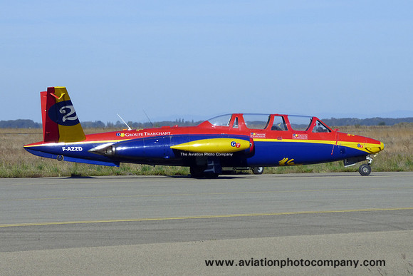 Groupe Tranchat Fouga CM.170 Magister F-AZZD/2 at Istres (2024)
