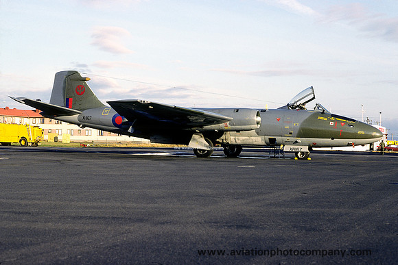 RAF 39 Squadron English Electric Canberra PR.9 XH167 at Keflavik (1979)