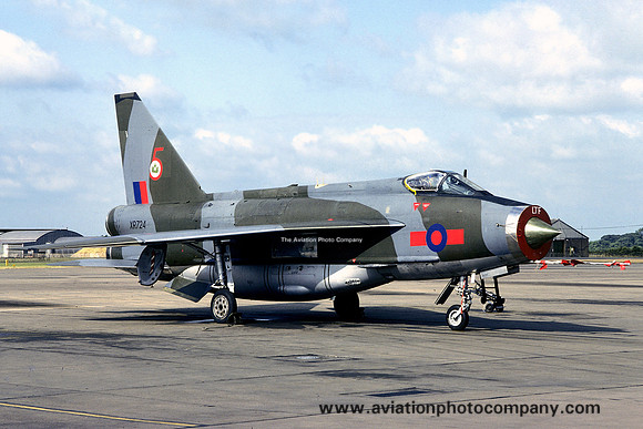 RAF 5 Squadron English Electric Lightning F.6 XR724 (1979)
