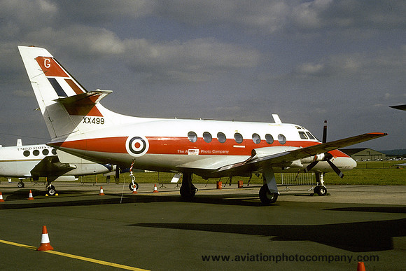 RAF METS Handley Page Jetstream T.1 XX499/G (1979)