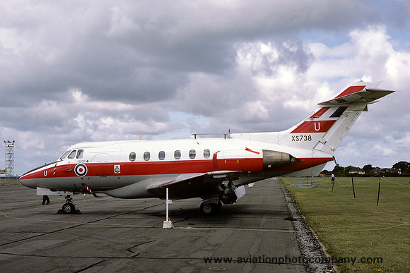 RAF 6 FTS Hawker Siddeley Dominie T.1 XS738/U (1985)