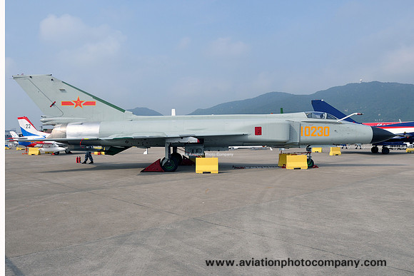 Chinese Air Force Shenyang J-8DF 10230 at Zhuhai (2012)