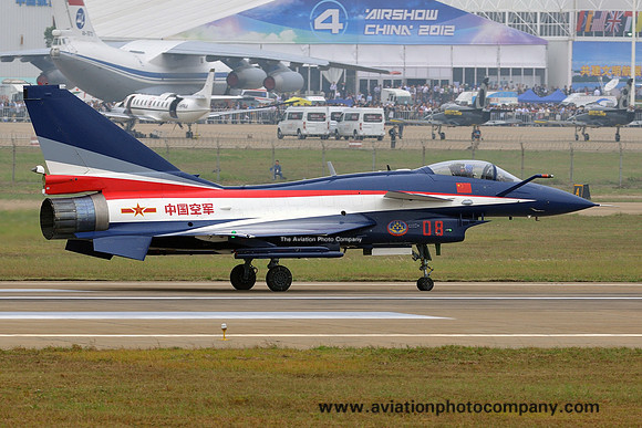 Chinese Air Force August 1st Team Chengdu J-10AY 08 at Zhuhai (2012)