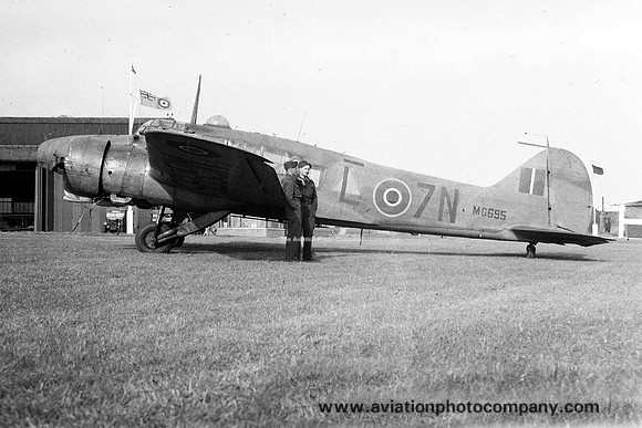 RAF SFU Avro Anson I MG695/7N-L
