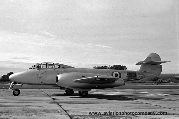 Royal Navy 813 Squadron Gloster Meteor T.7 WL335/293 (1953)